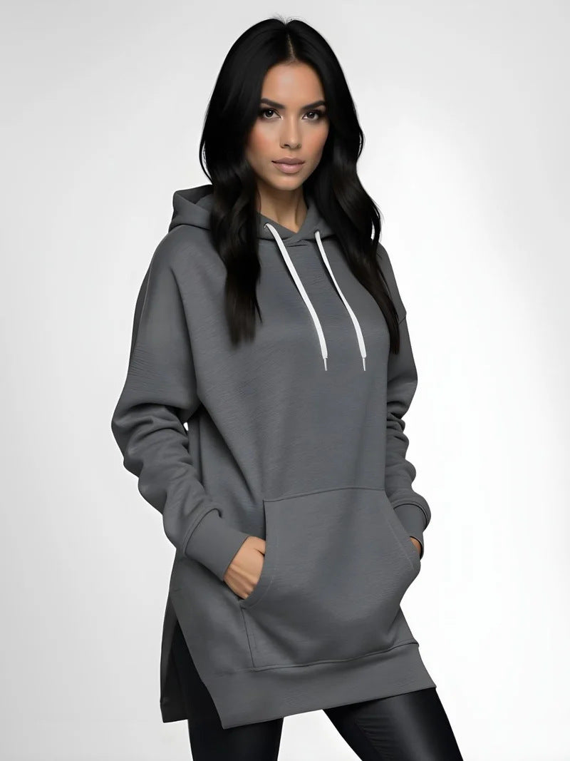 Sweat à Capuche avec Poche – Style Décontracté