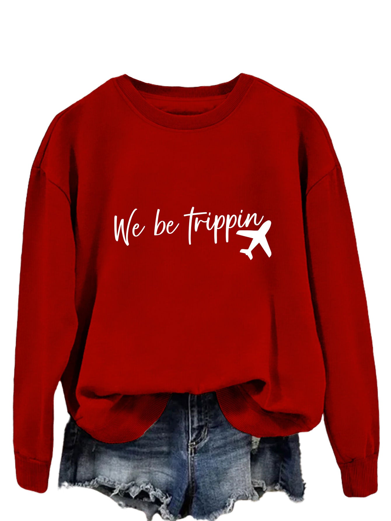 Pull "We Be Trippin" au Motif Imprimé