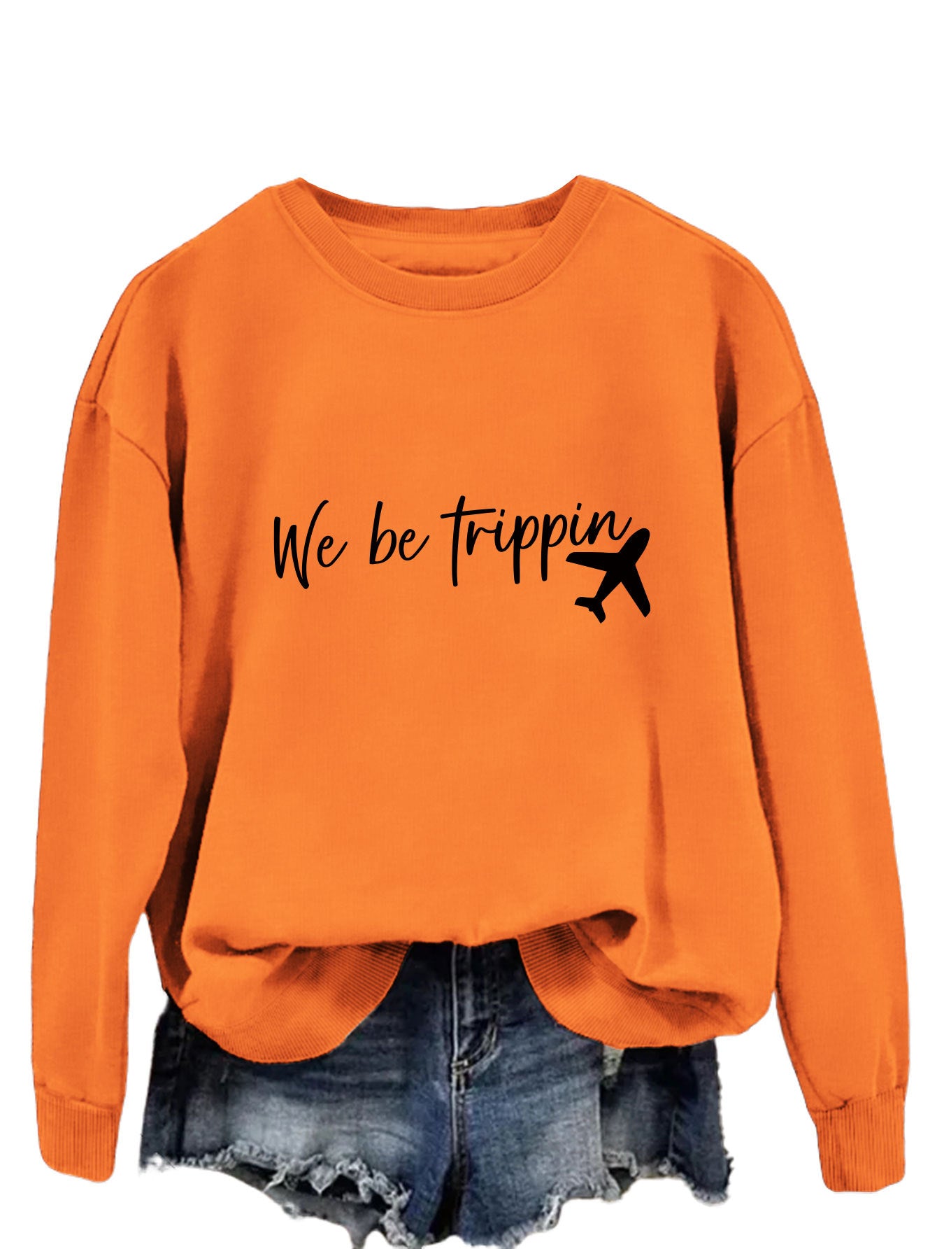 Pull "We Be Trippin" au Motif Imprimé
