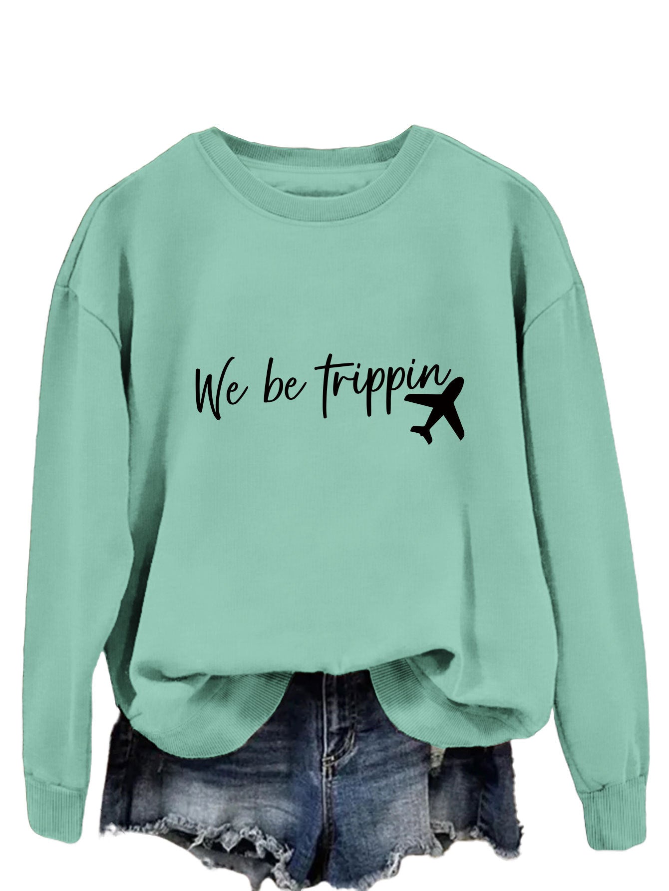 Pull "We Be Trippin" au Motif Imprimé
