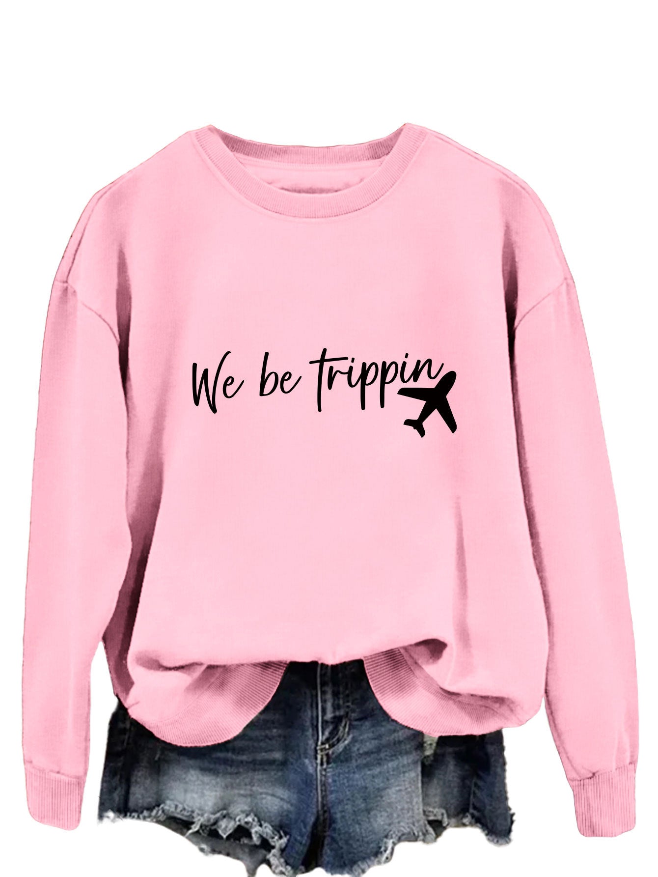 Pull "We Be Trippin" au Motif Imprimé