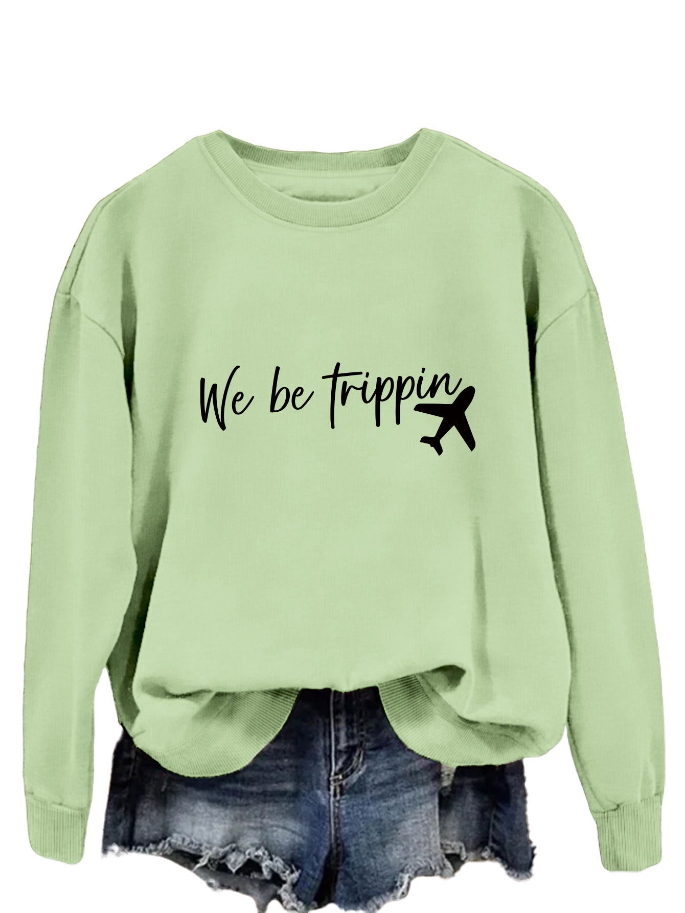 Pull "We Be Trippin" au Motif Imprimé