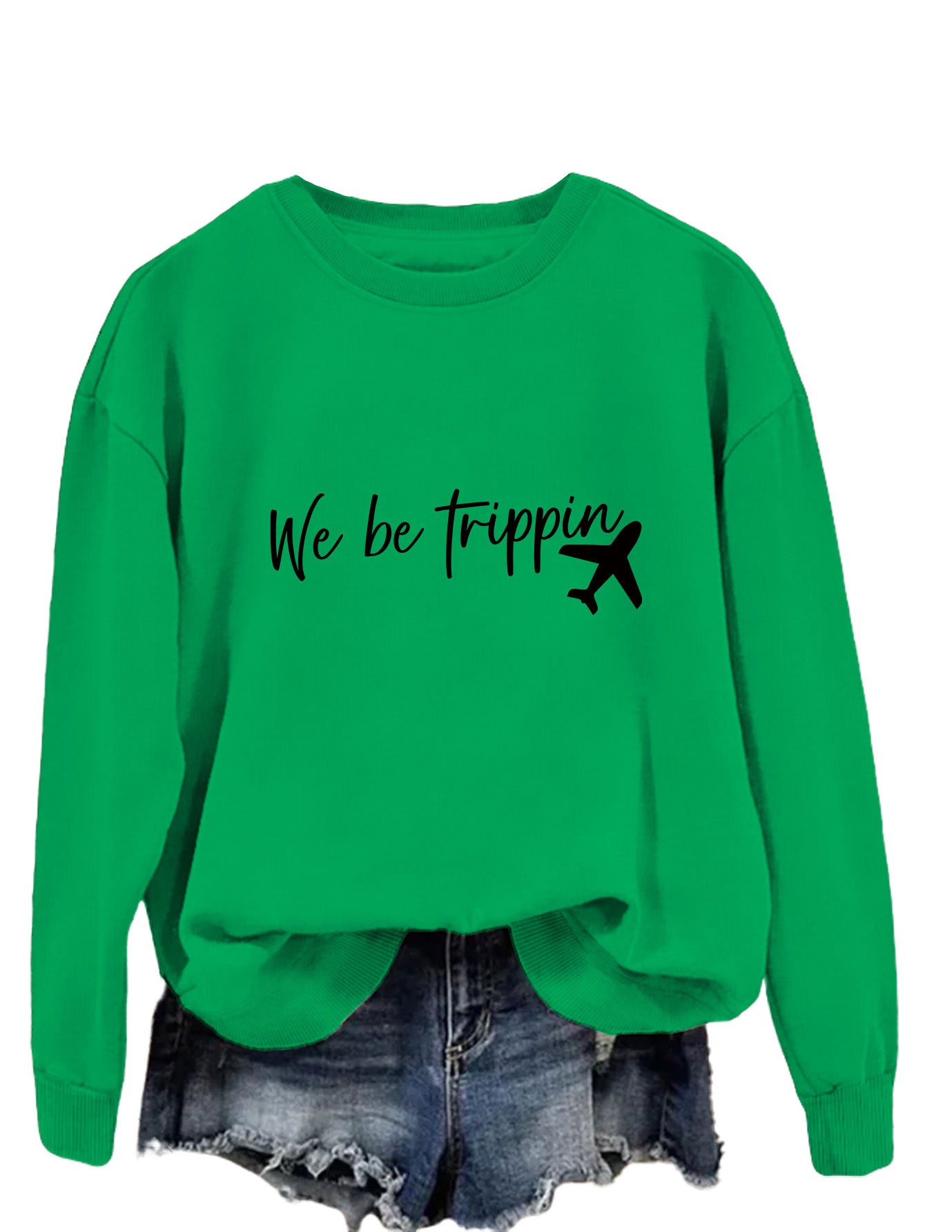 Pull "We Be Trippin" au Motif Imprimé