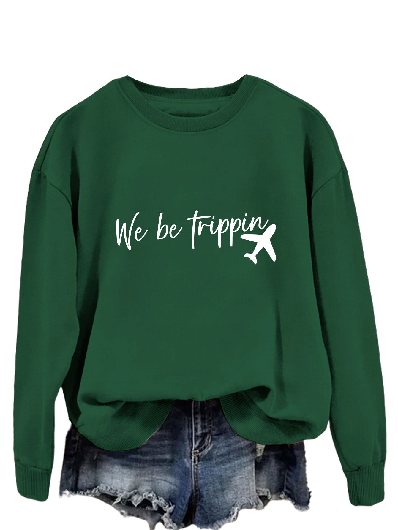 Pull "We Be Trippin" au Motif Imprimé