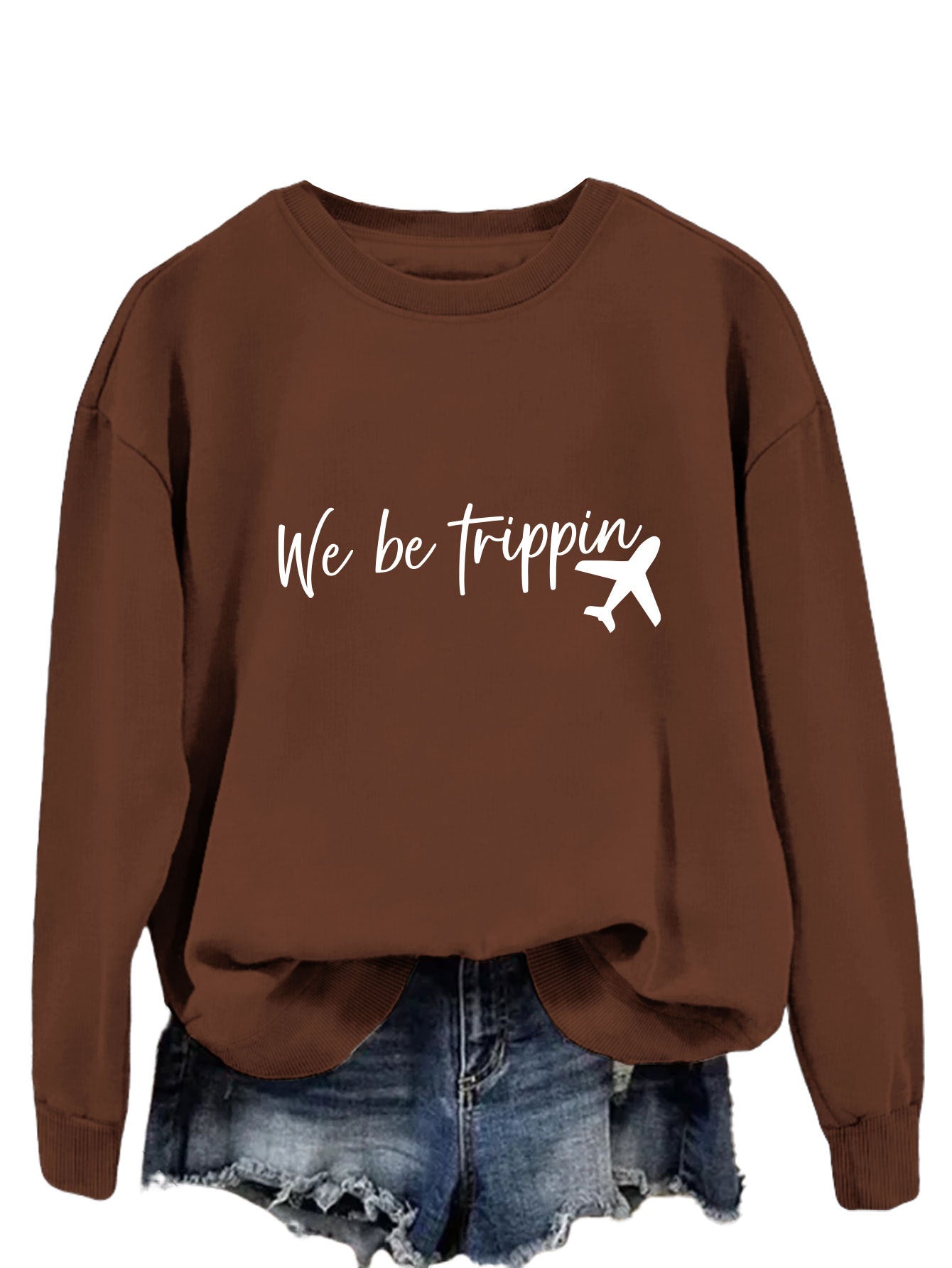 Pull "We Be Trippin" au Motif Imprimé