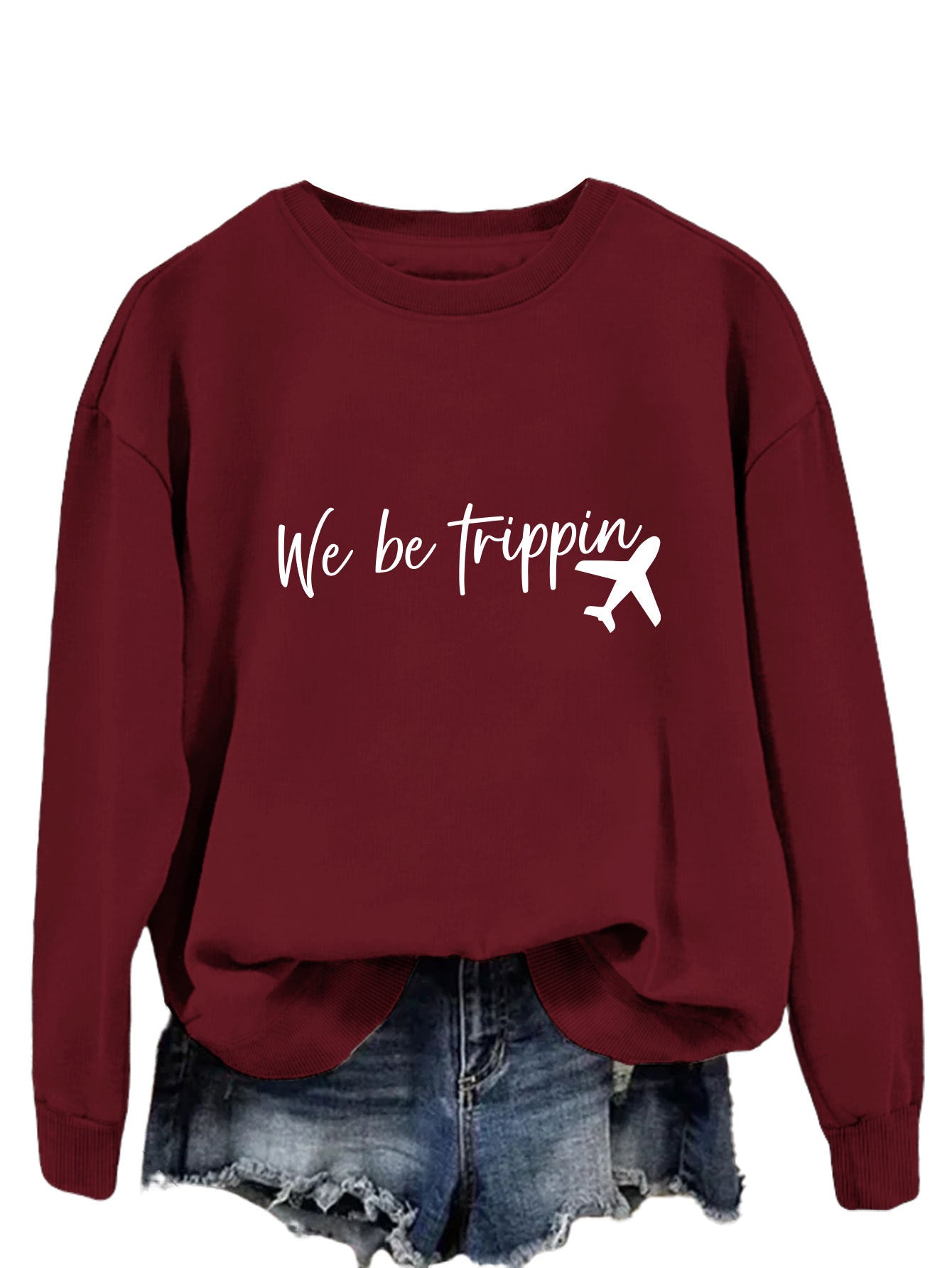 Pull "We Be Trippin" au Motif Imprimé