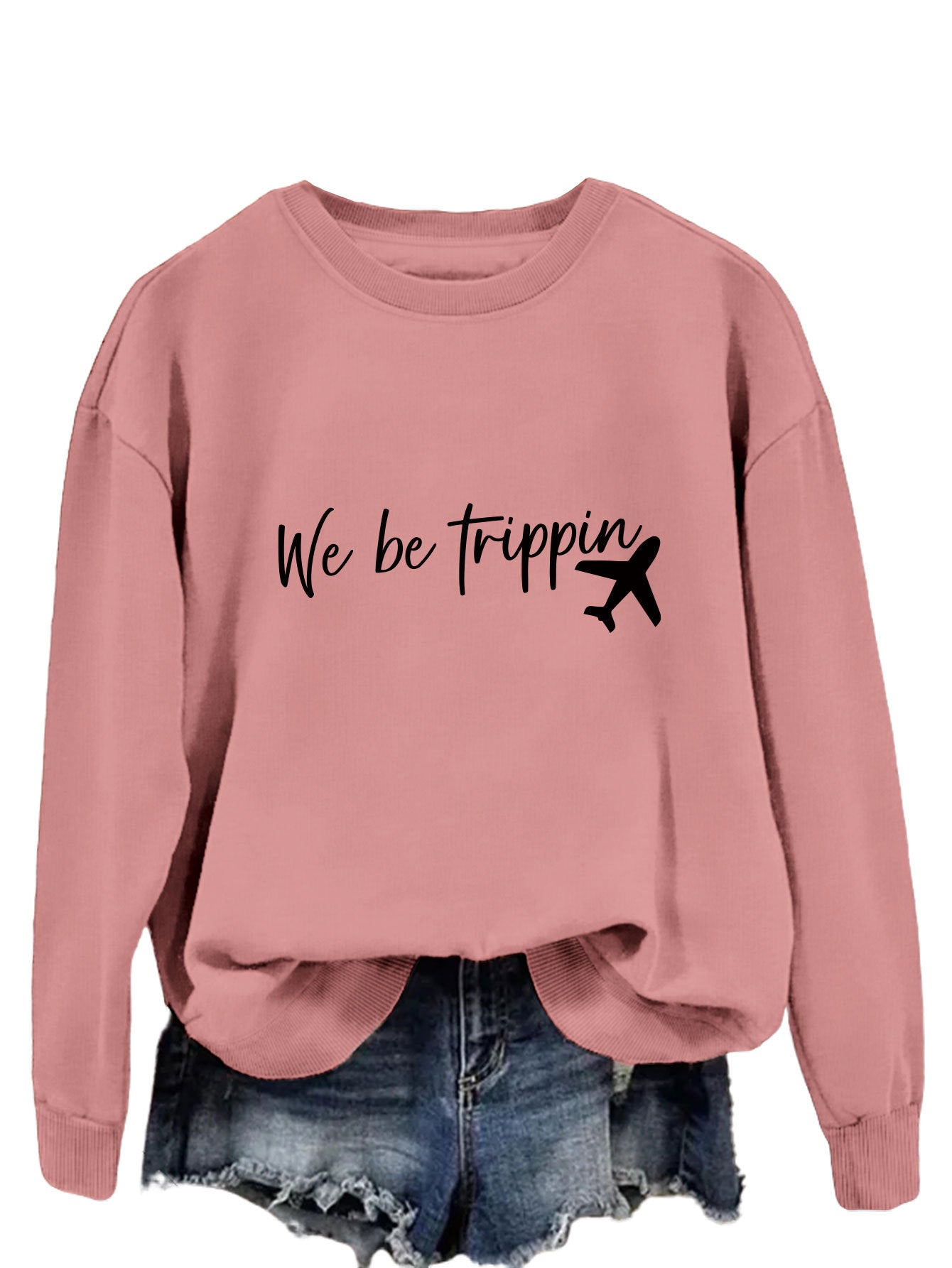Pull "We Be Trippin" au Motif Imprimé