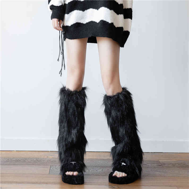 Jambières Fourrure Douces – Style Hiver
