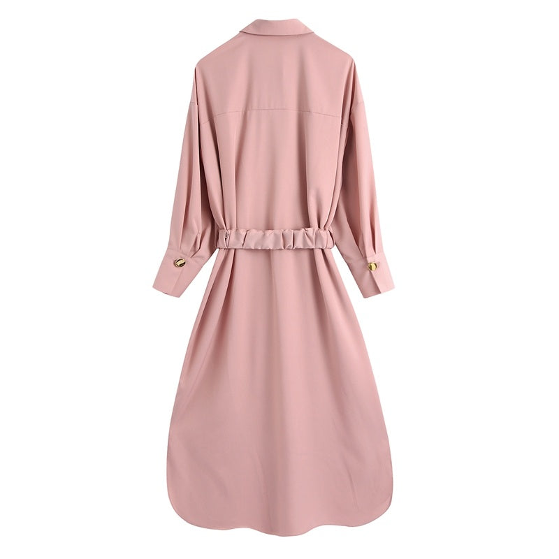 Robe Chemise Ample – Élégance Décontractée
