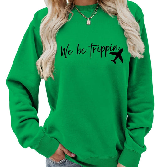 Pull "We Be Trippin" au Motif Imprimé