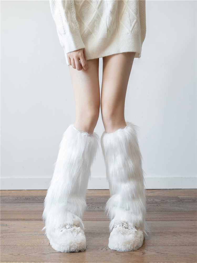Jambières Fourrure Douces – Style Hiver