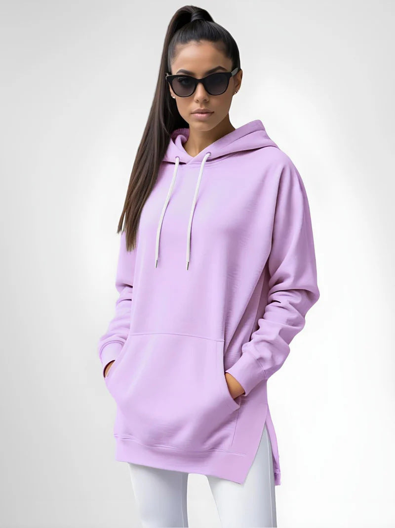 Sweat à Capuche avec Poche – Style Décontracté