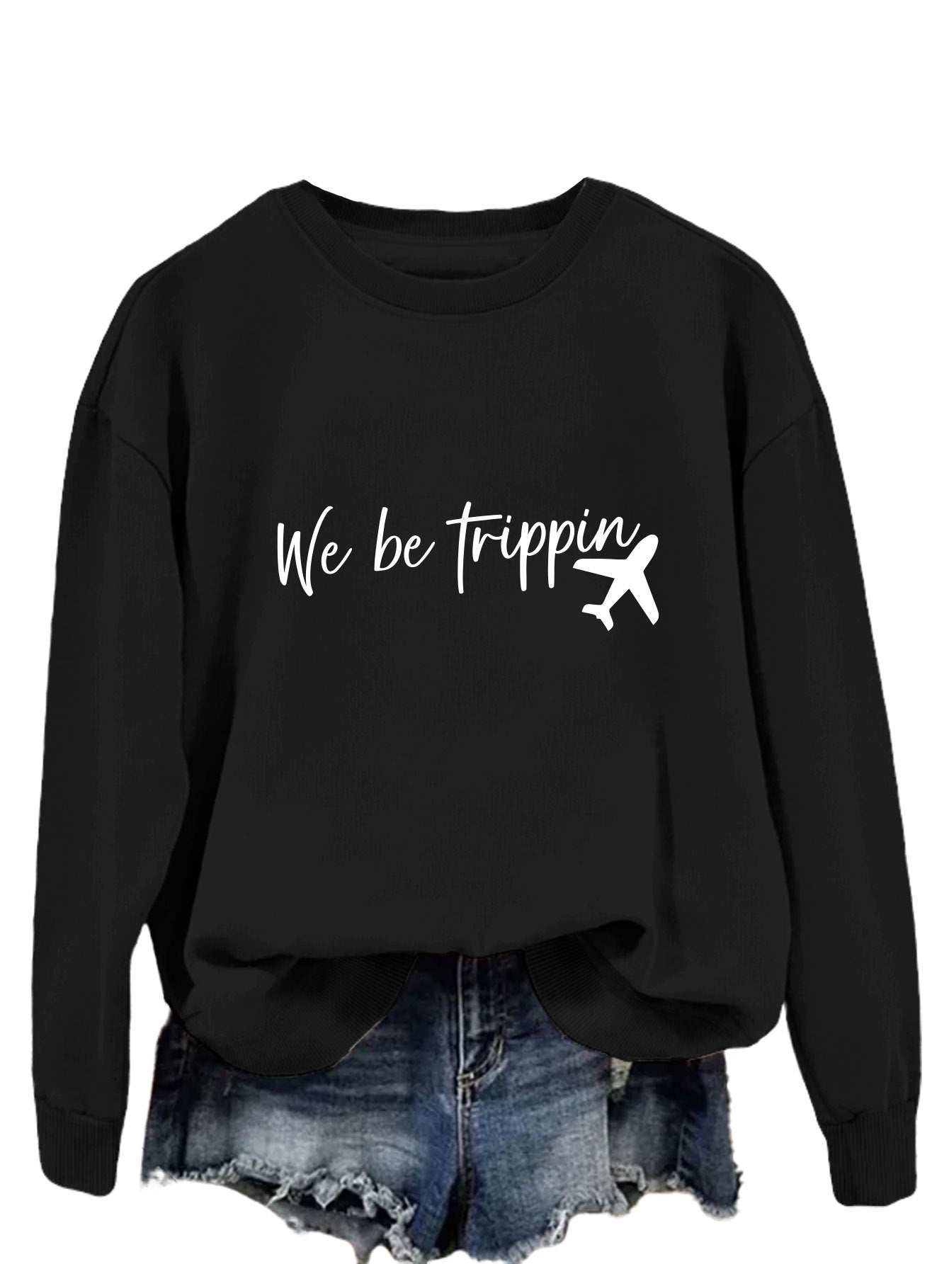 Pull "We Be Trippin" au Motif Imprimé