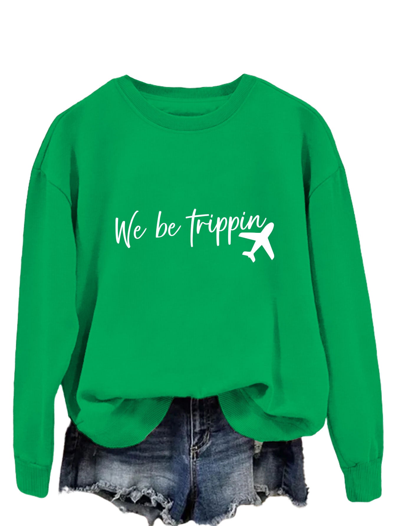 Pull "We Be Trippin" au Motif Imprimé