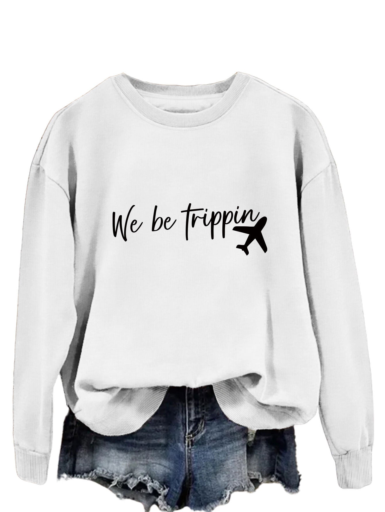 Pull "We Be Trippin" au Motif Imprimé