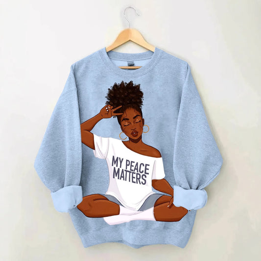Hoodie Oversize à Imprimé Créatif