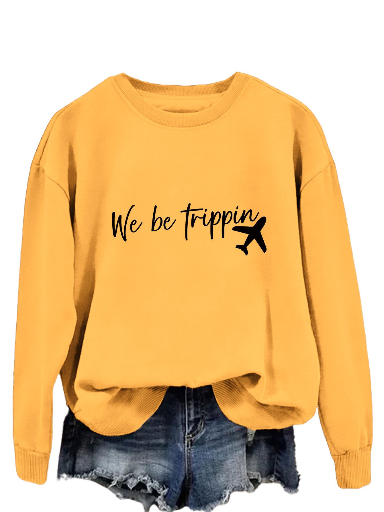 Pull "We Be Trippin" au Motif Imprimé