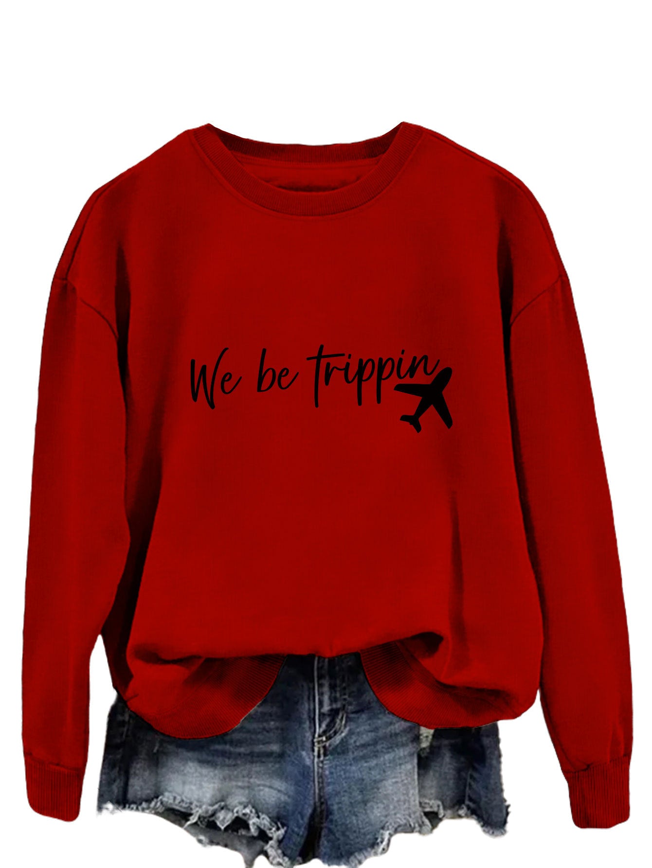 Pull "We Be Trippin" au Motif Imprimé