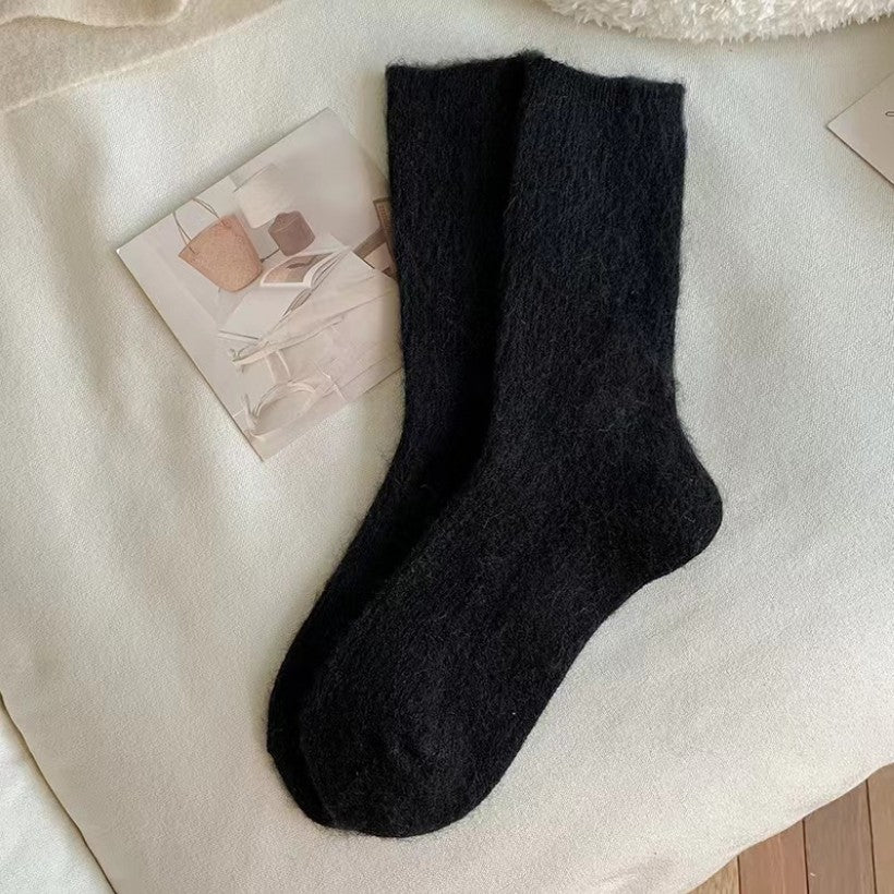 Chaussettes Laine Épaisses – Mi-mollet & Chaudes