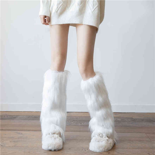 Jambières Fourrure Douces – Style Hiver